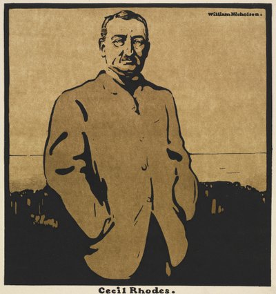 Doze Retratos: Cecil Rhodes de William Nicholson