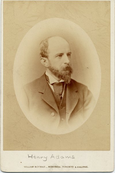 Henry Adams (1838-1918), historiador americano (albumen photo) de William Notman