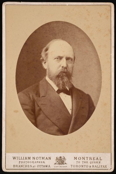 Retrato de Othniel Charles Marsh 1831-1879, Circa 1875. de William Notman