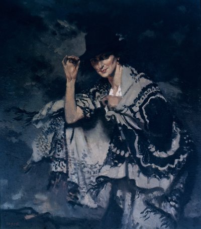 Um ilhéu de Aran (óleo sobre tela) de William Orpen