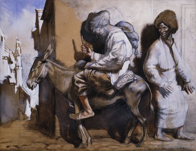 Noreddin Ali Saindo do Cairo, de William Orpen