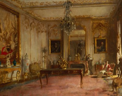Interior da Park Lane de William Orpen