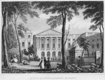 Câmara dos Deputados, Bruxelas, 1850 de William Owen