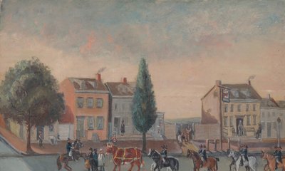 Taverna Cabeça de Touro, década de 1870. de William P. Chappel