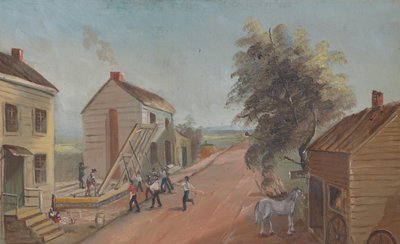 Levantamento da casa, década de 1870. de William P. Chappel