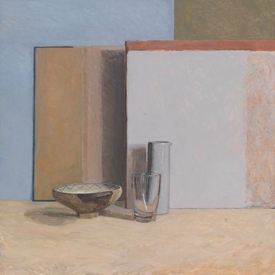Tigela peruana 03 (óleo sobre painel) de William Packer