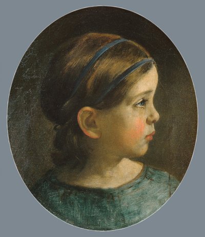 Filha de William Page Provavelmente Mary Page, ca. 1840 de William Page