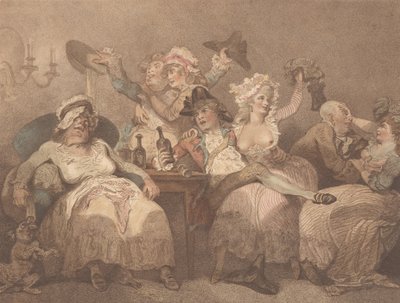 A Sketch from Nature, 24 de janeiro de 1784. de William Paulet Carey