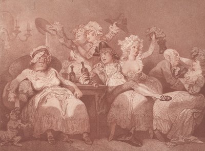 A Sketch from Nature, 24 de janeiro de 1784. de William Paulet Carey