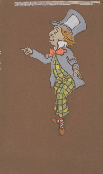Chapeleiro Louco (figurino para Alice no País das Maravilhas, 1915) de William Penhallow Henderson