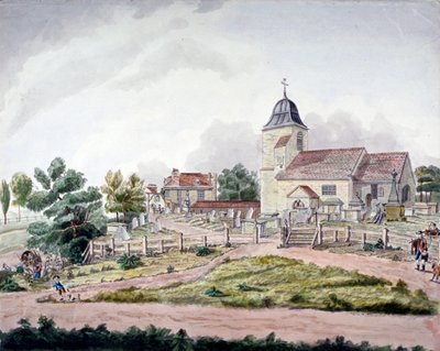 St Pancras Old Church, Londres, 1761 de William Pennington