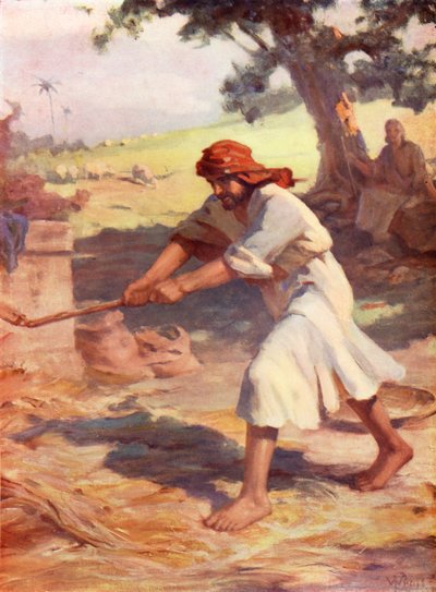 Gideão na eira, Juízes vi de William Pratt