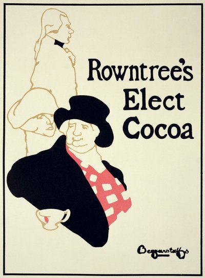 Reprodução de um cartaz publicitário 