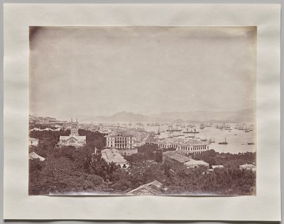 Sem título (Vista geral de Hong Kong a partir do Scandal Point, olhando para o oeste) de William Pryor Floyd