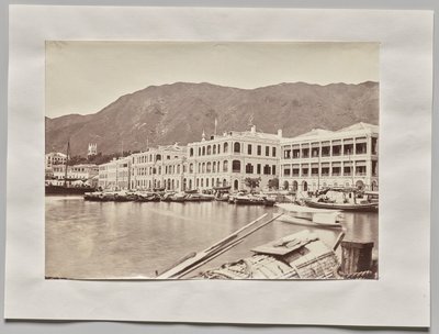 Sem título (Vista no Praya, olhando para o leste, Hong Kong) de William Pryor Floyd