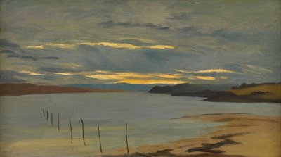 Dorset Coast (Petróleo a bordo) de William Pye