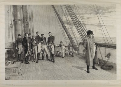 Napoleão a bordo do "Bellerophon de William Quiller (after) Orchardson