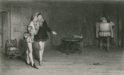 Príncipe Henrique, Pontos e Falstaff, Rei Henrique IV, Primeira Parte de William Quiller Orchardson