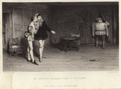 Príncipe Henry e Falstaff de William Quiller Orchardson