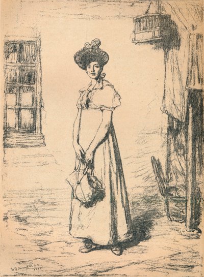 O Estudo da Dona de Casa Jovem, c1878. de William Quiller Orchardson