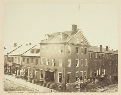 Marshall House, Alexandria, Virgínia, Agosto de 1862. de William R. Pywell