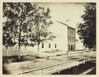 Slave Pen, Alexandria, Virgínia, Agosto de 1862. de William R. Pywell