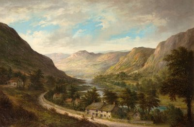 Elan Valley, Radnorshire, 1893. de William R. Stone