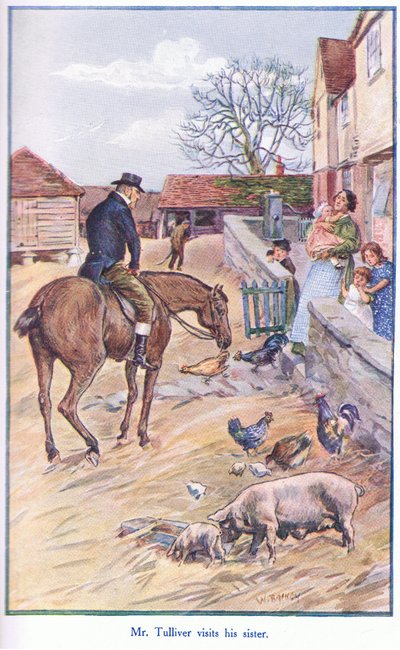 Sr. Tulliver visita sua irmã, década de 1930 de William Rainey