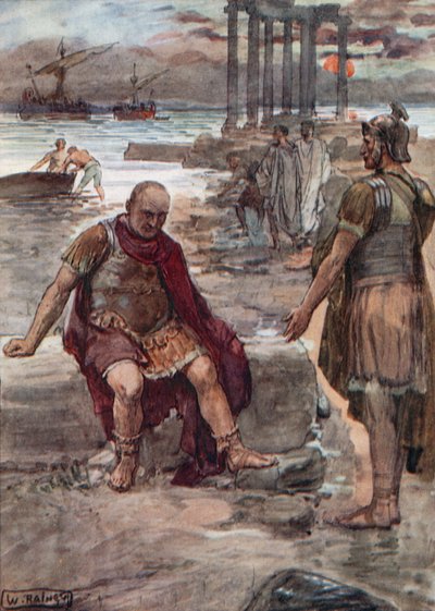 O Mário Exilado Entre as Ruínas de Cartago de William Rainey