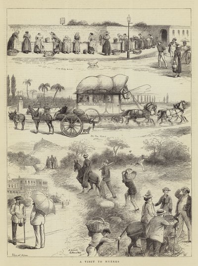 Uma visita a Hyeres de William Ralston