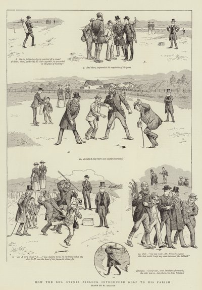 Como o reverendo Stymie Niblock introduziu o golfe em sua paróquia de William Ralston