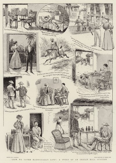 Como salvamos a vida de MacDougall, uma história de uma estação de Indian Hill de William Ralston