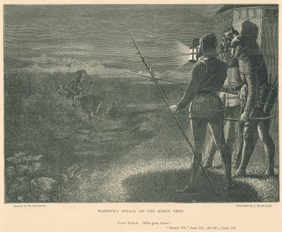 Ilustração para o rei Henrique VI, parte iii de William Ralston