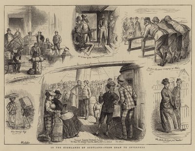 Nas Terras Altas da Escócia, de Oban a Inverness de William Ralston