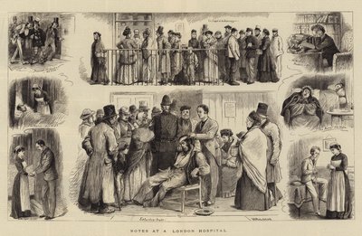Notas em um hospital de Londres de William Ralston