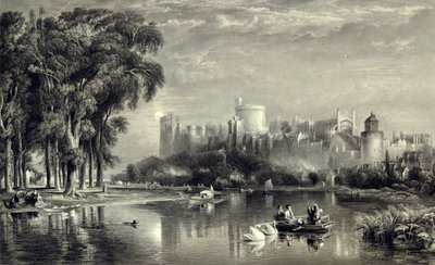 Castelo de Windsor do noroeste de William Richardson