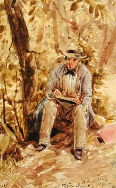 Auto-retrato de William Rickarby Miller