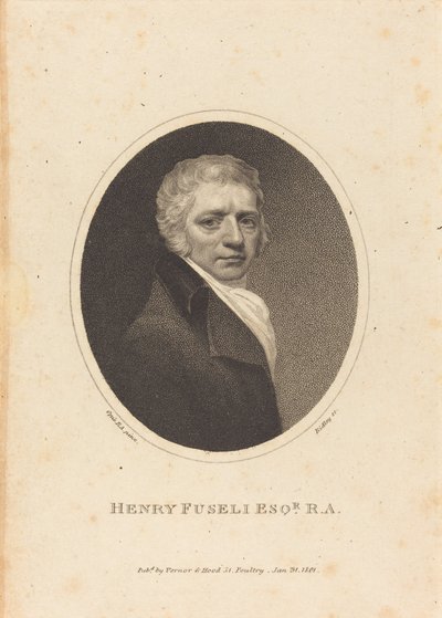 Henrique Fuseli de William Ridley after John Opie