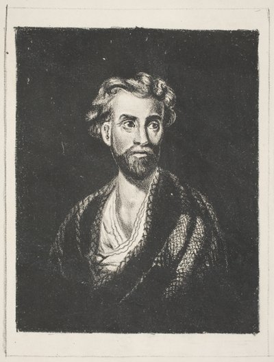 Retrato de um homem (um profeta), em 1979 (lito) de William Rimmer