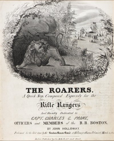 Os Roarers de William Rimmer