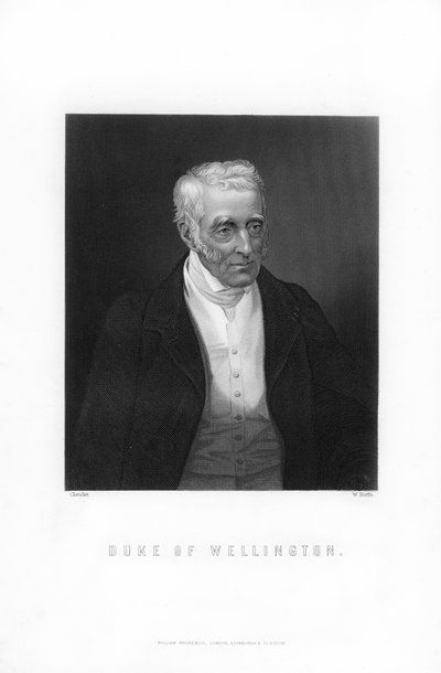Arthur Wellesley, 1º duque de Wellington, soldado e estadista britânico, 1893. de William Roffe