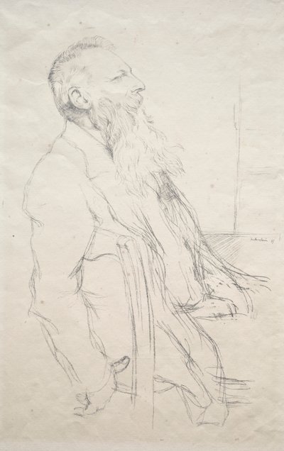 Augusto Rodin de William Rothenstein