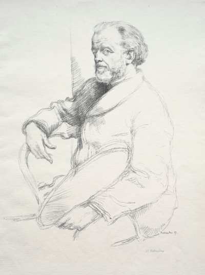 Henri Fantin-Latour, 1897. de William Rothenstein
