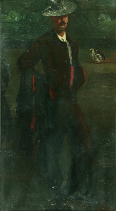 Ignacio Zuloaga As A Torero, c.1895 (óleo sobre tela) de William Rothenstein
