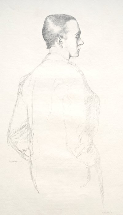 Max Beerbohm, 1898. de William Rothenstein