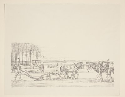 Arando a terra Arar (título original) Grande Guerra: Esforços e Ideais da Grã-Bretanha (título da série) A Grande Guerra: Esforços e Ideais da Grã-Bretanha (título original da série) de William Rothenstein