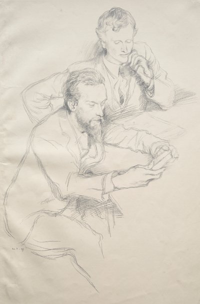Ricketts e Shannon de William Rothenstein