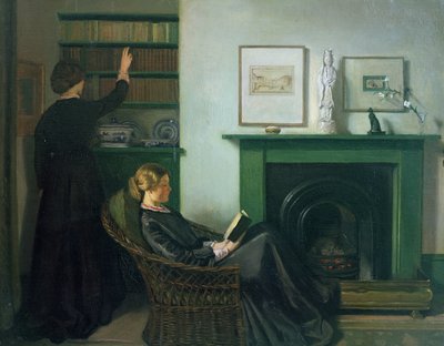 Os Leitores de Browning de William Rothenstein