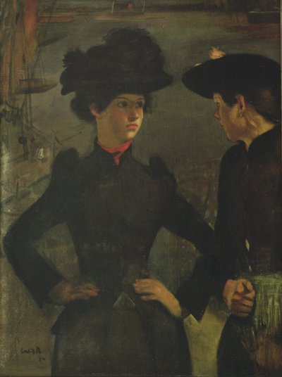 As raparigas do Coster de William Rothenstein