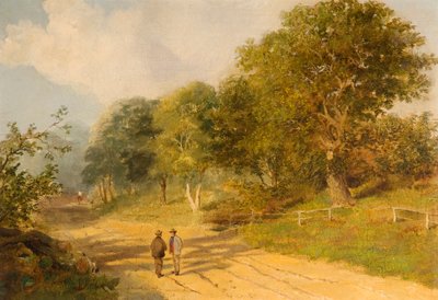 Estrada para Redheugh Hall, 1856 de William Ryott
